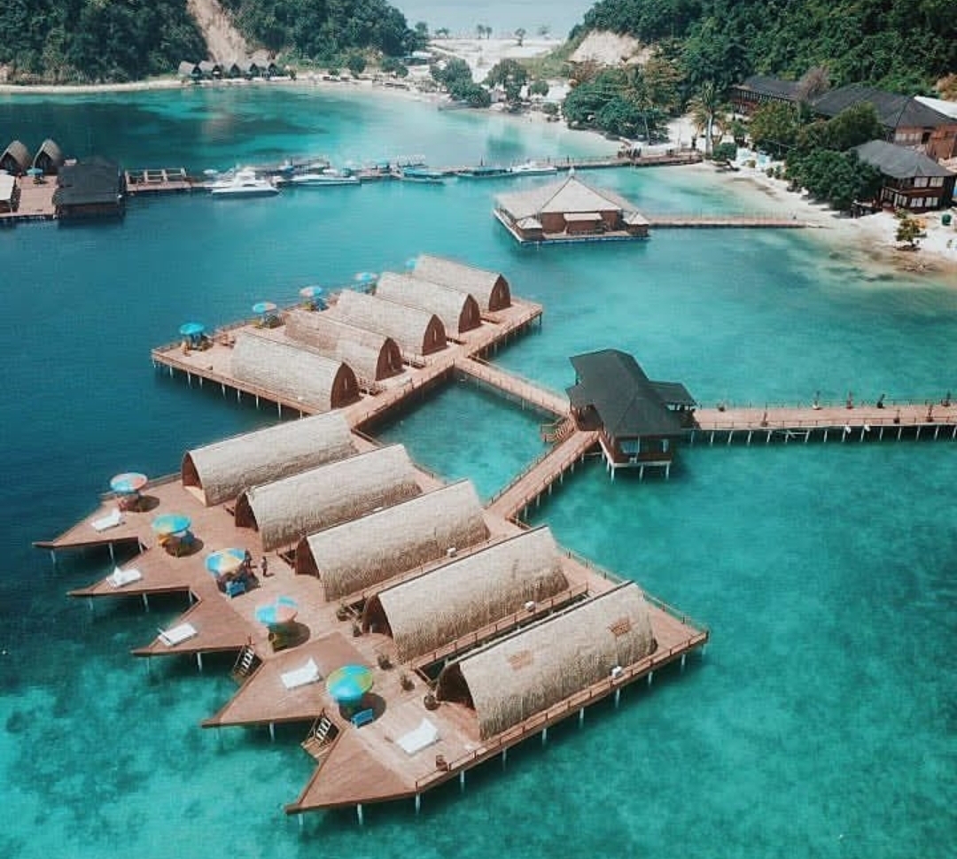 Villa Pulau Tegal Mas Lampung