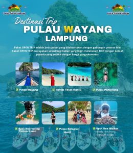 Destinasi Pulau Wayang Lampung